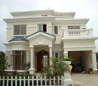 杭州獨棟別墅設計及施工完工圖