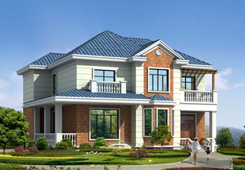 二層農(nóng)村小別墅設(shè)計圖，造價經(jīng)濟實惠，參考價30萬以內(nèi)