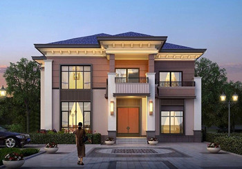 農村超級好看的現代風格兩層小樓圖，清新優雅