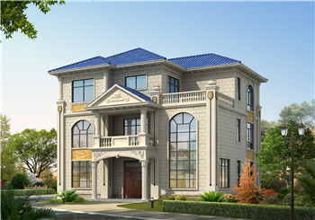 160平方農(nóng)村三層別墅CAD設(shè)計圖紙,含外觀圖片效果圖