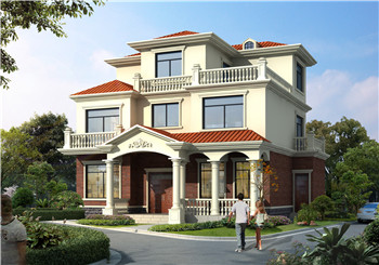 130平方米新農村自建三層別墅設計施工圖，13x11米