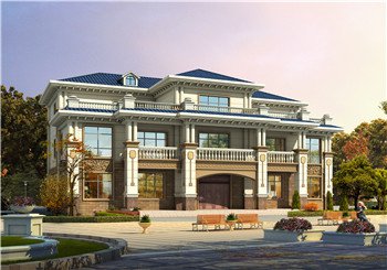 新農村雙拼堂屋共用的兄弟自建別墅施工設計圖紙及效果圖