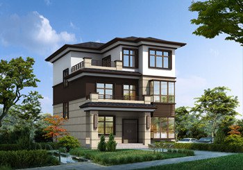 小開間三層新中式小別墅設計圖，外觀圖優雅大氣，讓人心動！