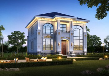 復式樓房二層農村別墅圖，村里建一棟絕對人人都羨慕