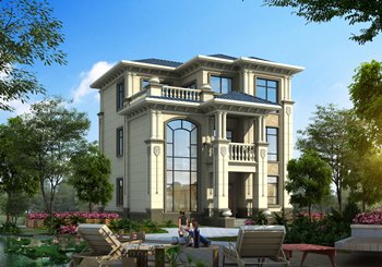 110平方米農村三層復式房屋施工圖，通透時尚，低調又奢華