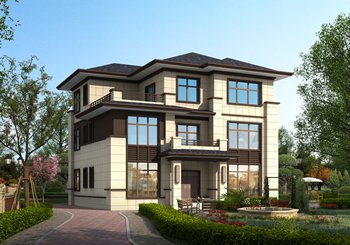 13X13米新農村中式風三層別墅設計方案,內部布局緊湊溫馨