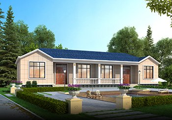 高顏值又實用的一層雙拼鄉(xiāng)村別墅設(shè)計圖，舒適度堪比豪宅