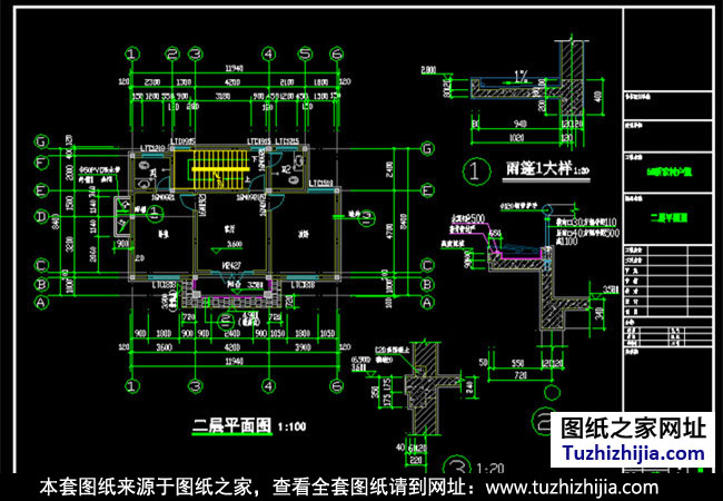實用三層鄉村別墅設計圖（外觀效果圖）