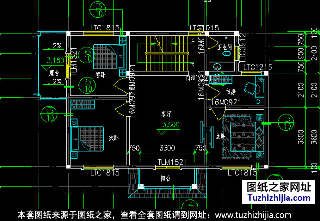 獨(dú)棟別墅設(shè)計(jì)圖紙