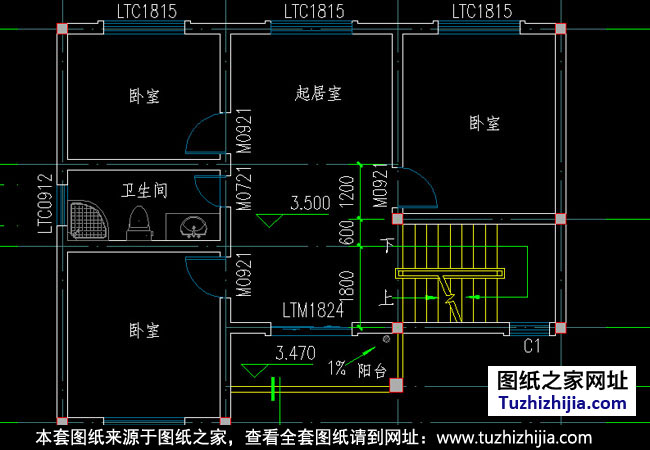 三層新農村房屋設計圖紙