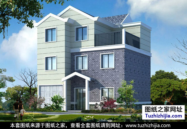 100平方米新農(nóng)村房屋設(shè)計圖紙 效果圖