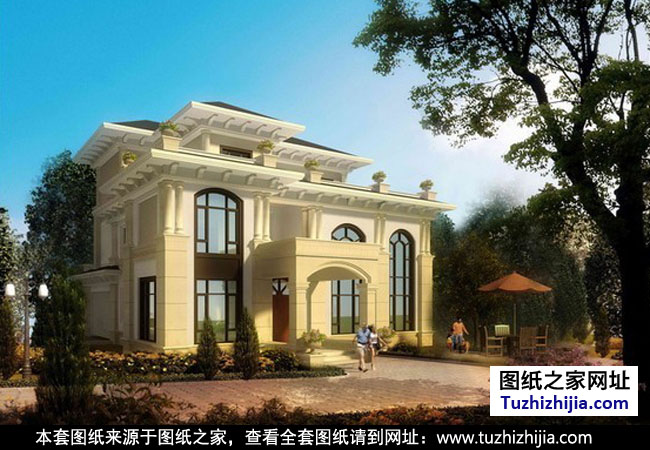 高檔歐式別墅設計圖紙 效果圖