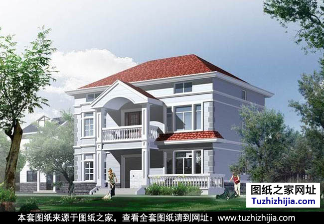 二層半別墅設(shè)計(jì)圖紙 效果圖