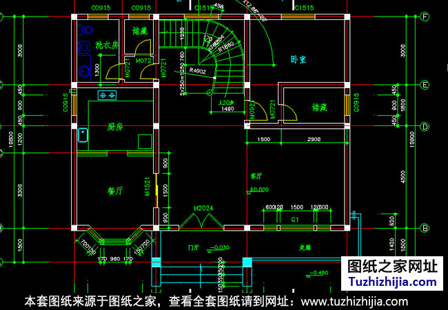 二層半別墅設(shè)計(jì)圖紙