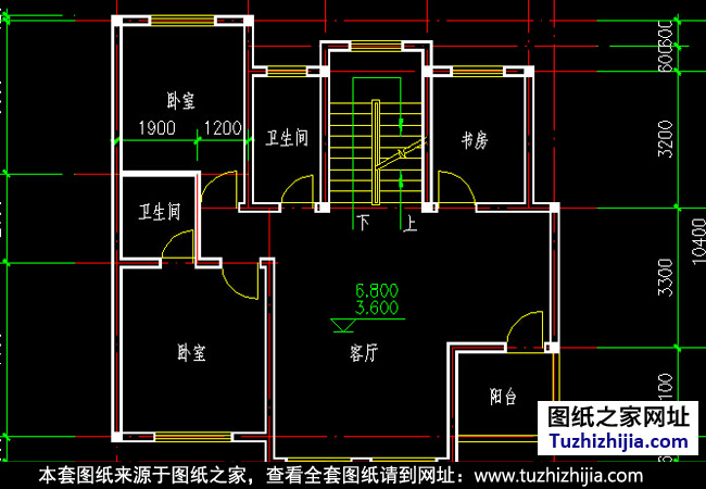 簡單別墅設計圖紙