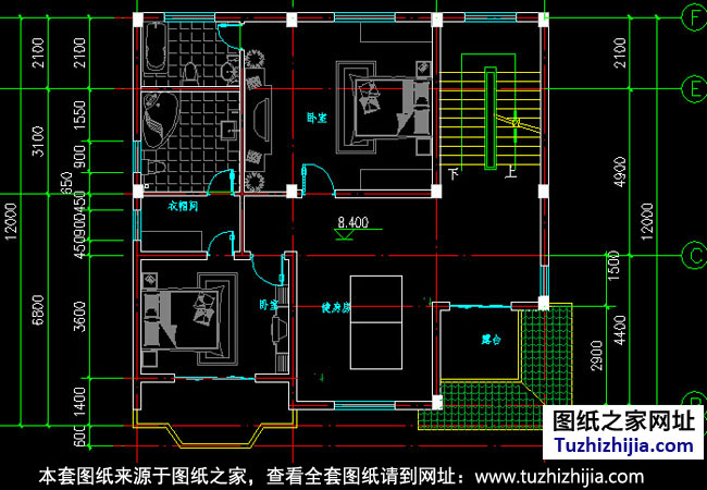 三層獨(dú)棟別墅設(shè)計(jì)平面圖帶效果圖