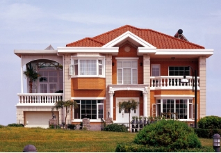 160平方米新農村自建二層樓房設計圖紙及效果圖，15x11米