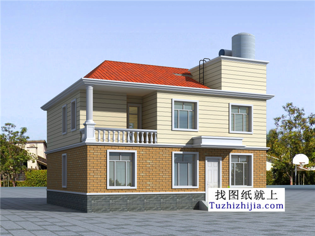 120平方米新農村全套二層施工設計圖紙大全,11X11米