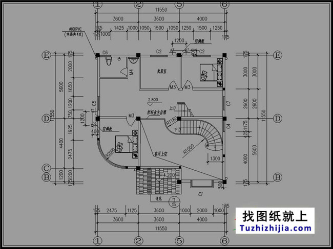 120平方米農村四層別墅設計圖