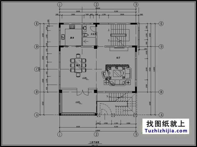 新農村六層房屋設計圖紙及效果圖