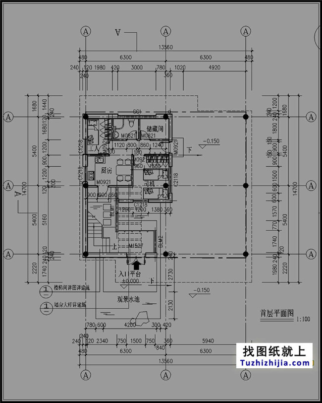 200平方米農村四層房屋設計圖紙