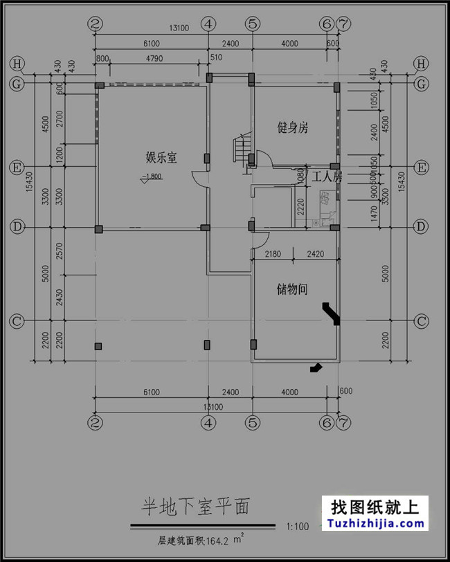 高檔四層帶塔樓歐式別墅設計圖紙