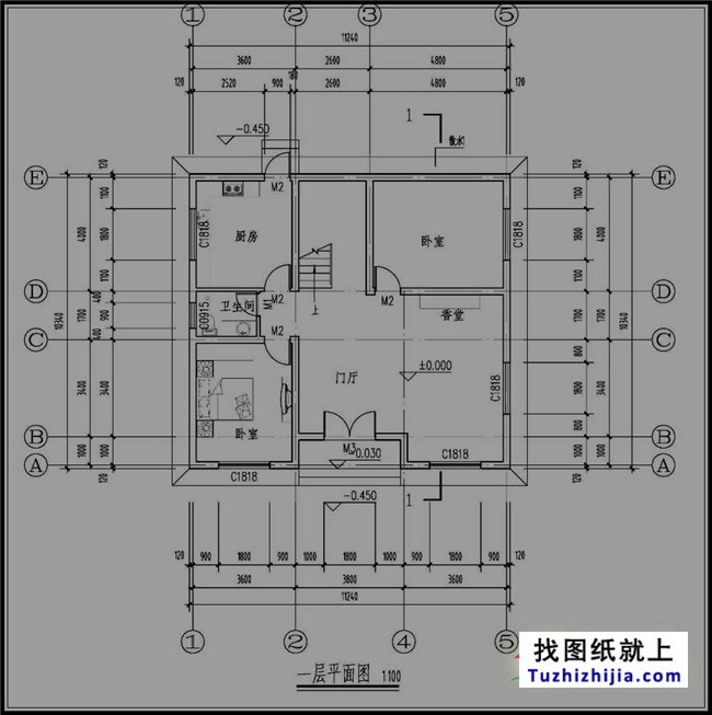 造價20萬新農村簡約三層半房屋設計圖紙