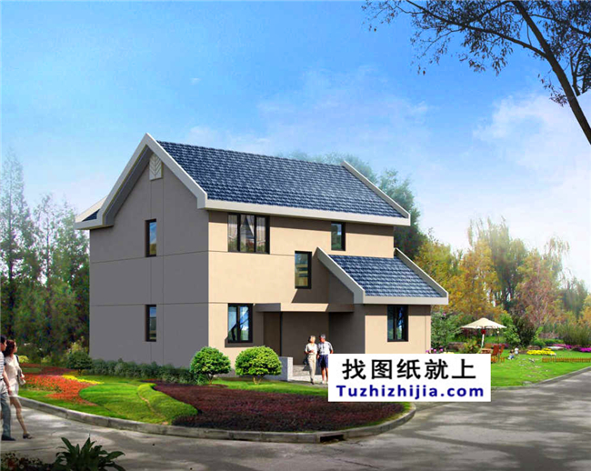 82平方米新農村自建兩層房屋設計圖,10X11米