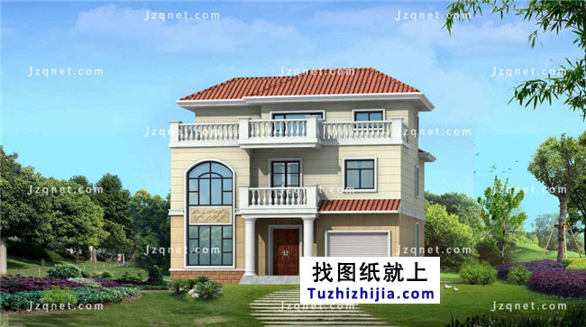 130平方米新農村三層別墅設計圖紙