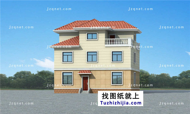 130平方米新農村三層別墅設計圖紙