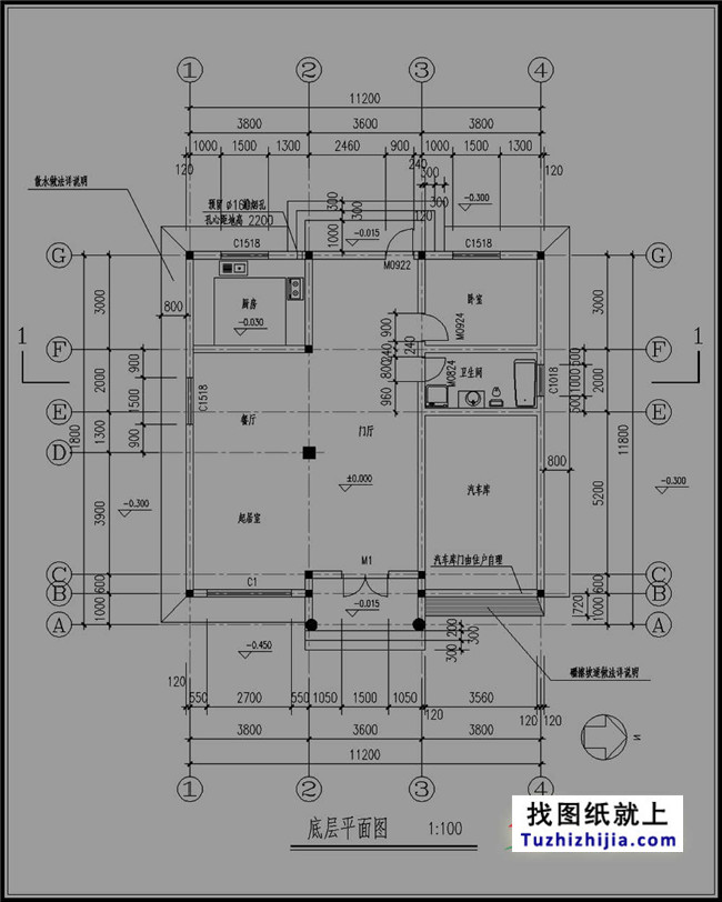130平方米新農村三層別墅設計圖紙