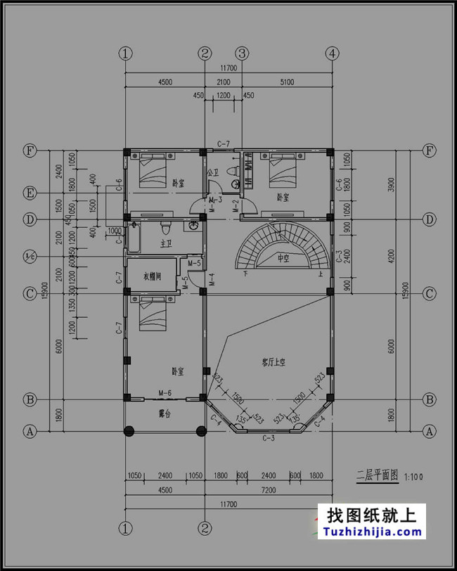 180平方米新農(nóng)村三層別墅設(shè)計圖紙