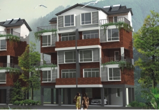 120平方米新農(nóng)村自建五層雙拼別墅施工設(shè)計(jì)圖紙14X10米