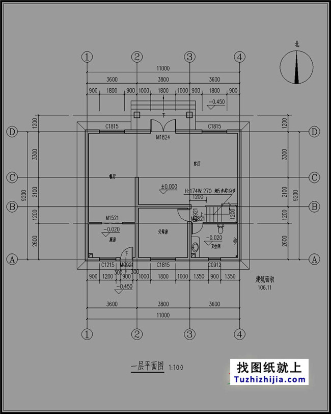最新三層農村別墅設計圖紙
