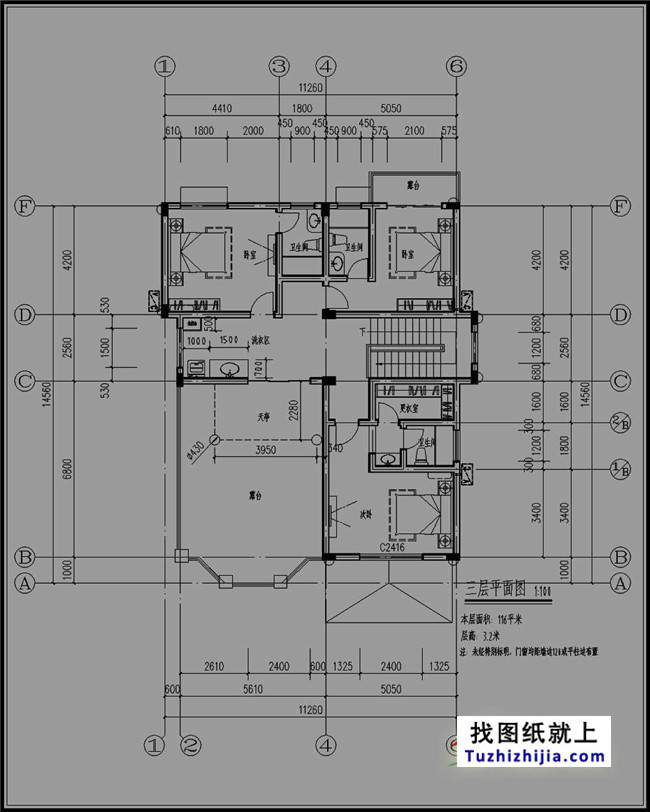 最新歐式三層別墅設(shè)計圖紙