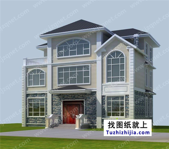 155平方米新三層全套別墅設計資料,15x10米