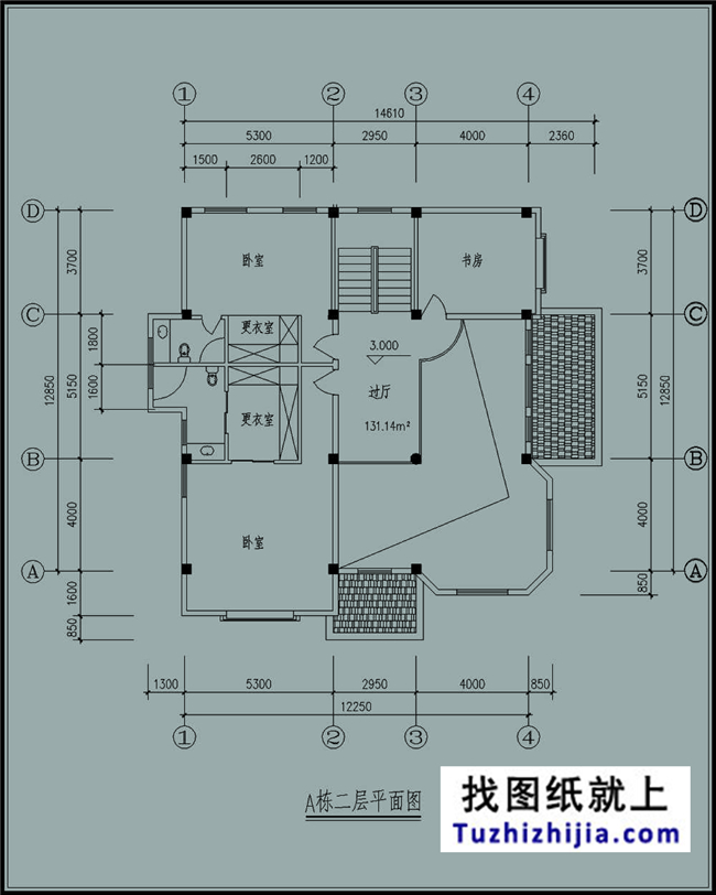 145平方米三層建筑施工設計圖紙及效果圖,12X13米