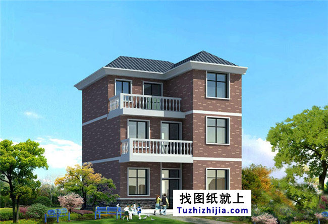 鄉村房屋改建三層房屋設計圖紙