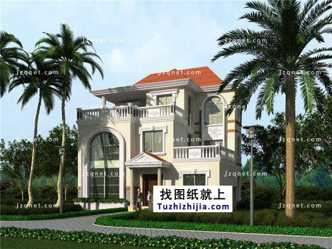 135平方米新農(nóng)村三層別墅設(shè)計圖紙