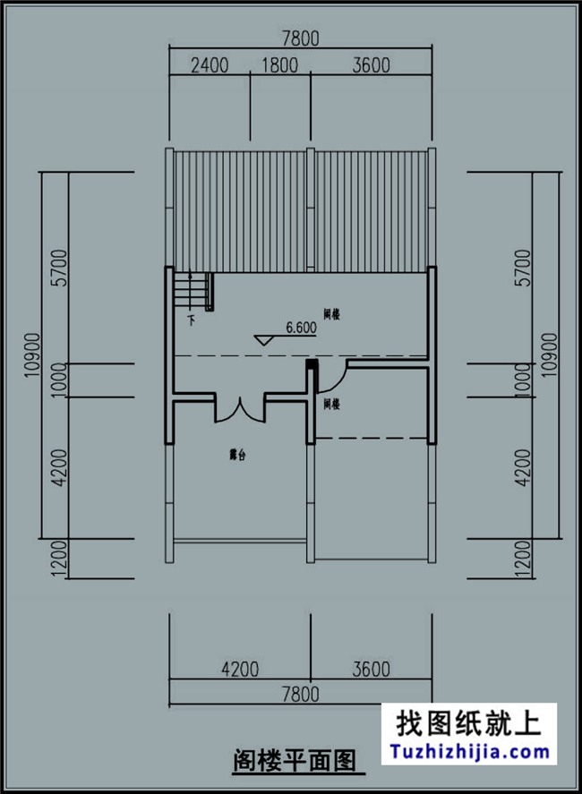 造價:15萬,農村徽派風格三層自建別墅設計圖,8X11米90平方米