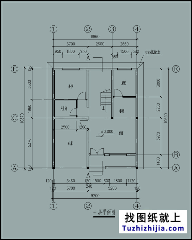  造價:18萬,湖南新農村三層別墅設計圖紙,9X11米100平方米