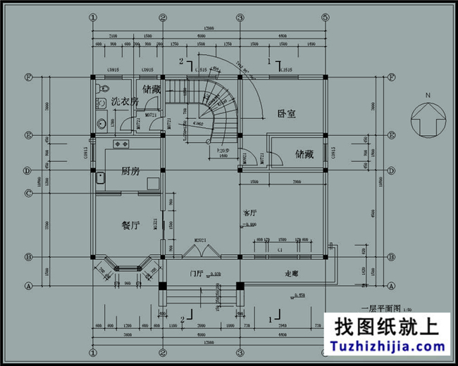 造價:26萬,120平方米三層自建農(nóng)村別墅設(shè)計方案,12X11米