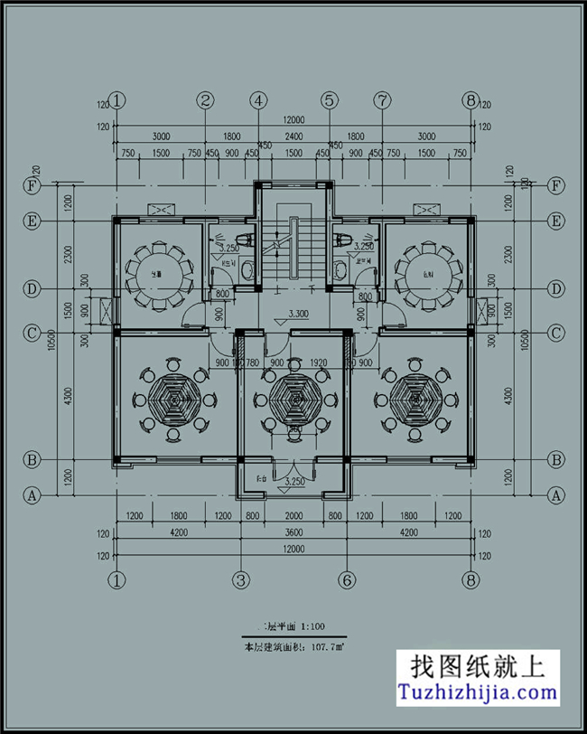 預算30萬以內的三層新農村小別墅設計施工圖紙及效果圖