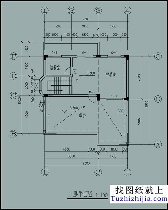 浙江新農(nóng)村110平方米別墅建筑設(shè)計(jì)圖紙帶外觀效果圖