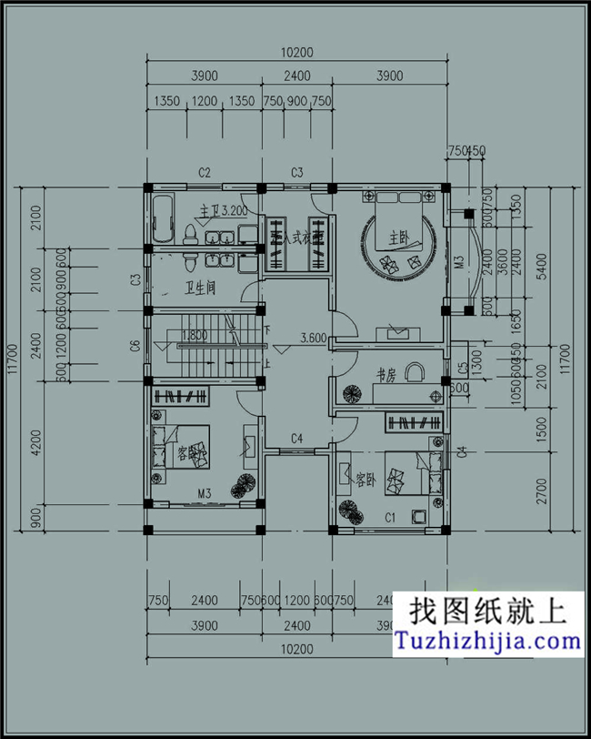 造價30萬以內的三層農村房屋設計圖紙及效果圖