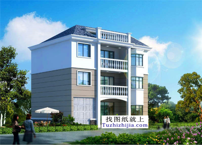 25萬左右的農村房屋建筑施工設計圖紙