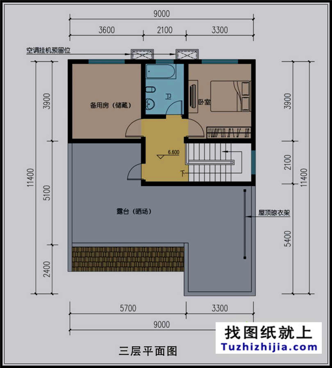 110平方米新農村自建房屋施工設計圖紙及效果圖