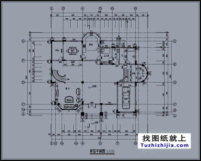 100萬以內的豪華三層自建別墅設計圖紙及效果圖