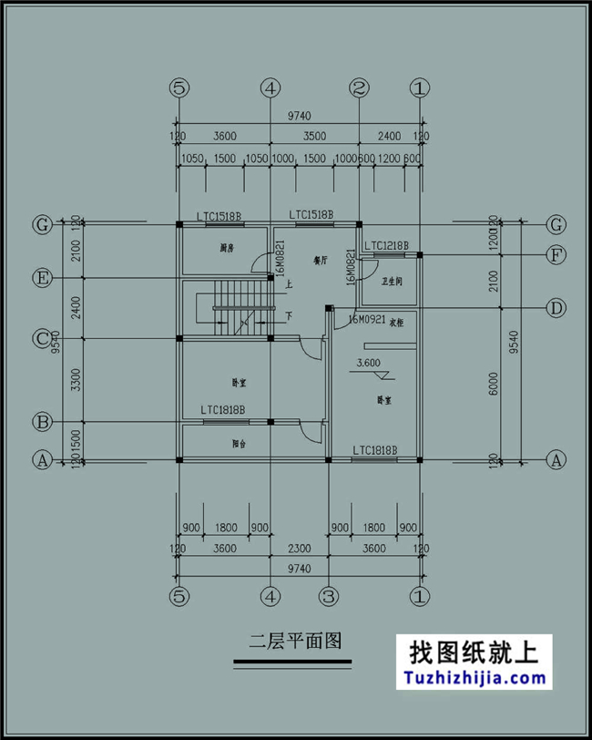 15萬左右的三層新農(nóng)村自建房屋別墅施工設計CAD圖