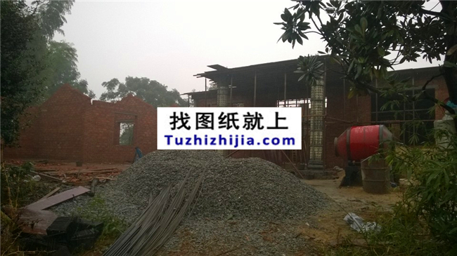 岳陽李總二層半房屋小別墅的蓋房施工全程直播！